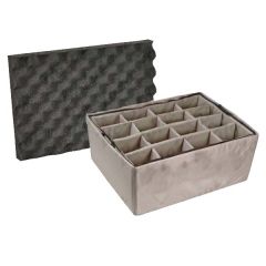 peli case 1630 klittenband vakverdeling en pc foam set
