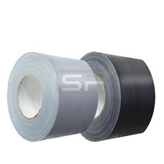 Mega Gaffa tape 75mm x 50 m zwart en grijs