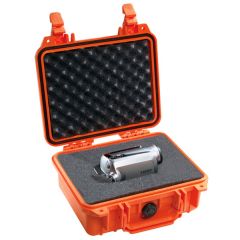 Peli 1120 Case Oranje met plukschuim