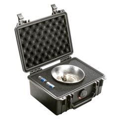 Peli 1150 Case met plukschuim zwart