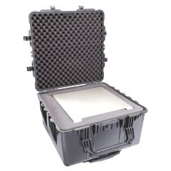 Peli trolley Case 1640 met plukschuim Zwart