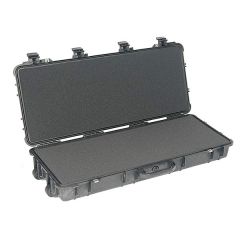 Peli Case 1750 met plukschuim Zwart