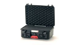 Peli 1450 Case met plukschuim Zwart