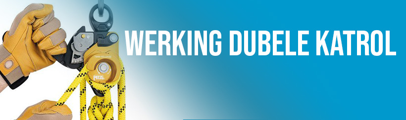 Hoe werkt een dubbele katrol?