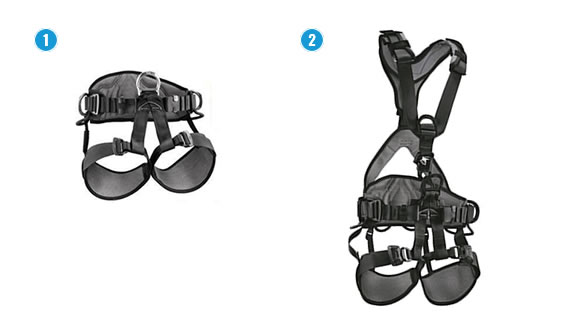 Klimgordels voor werkpositionering.